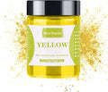 Yellow Mica Powder - 60g Mica Powder for Epoxy Resin - Pearl Pigment Powder Dye for Resin/Eye Shadow/Soap Making/Nails/Bath Bombs etc.