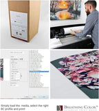 Premium Lyve Matte Canvas Sheets Professionals choice for Archival Inkjet for Use on Epson, Canon and HP printers. 13 inch x 19 inch 25 sheets