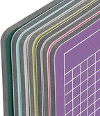 4Pieces Mini Cutting Pad Self Healing Craft Mat Small Sewing Cutting Mat Non-Slip Mini Cut Board for Scrapbooking Quilting Sewing Accessories