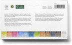 Winsor & Newton Cotman Watercolor Paint Set, 12 Colors, 8ml (0.27-oz) Tubes w/ Brush