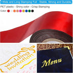 PATIKIL 1.6"x400Ft Hot Stamping Foil Paper,Heat Transfer Hot Stamping Paper Foil Roll for Leather DIY Logo Decor Craft Gift Card Package Scrapbook,Bronze