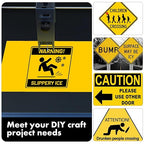 5PCS Laser Engraving Double Color ABS Plastic Sheet,Two-Tone Laserable Engraving Plastic Sheets for Name Badge,Office Label,Laser Artistic Product,Size 11.73" x 11.73",Yellow/Black