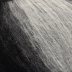 Pullu - Baby Alpaca Merino Wool Yarn Set of 3 Skeins (150 Grams) Worsted Weight - Sourced Directly from Peru - Heavenly Soft and Perfect for Knitting and Crocheting (Silver Noir)