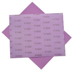 Sandpaper 15Pcs, 1500 Grit Sandpaper, Wet Dry Sandpaper Sheets 9 X 11 Inch, White Fused Alumina Abrasive, Fine Sander Paper for Wood Furniture Finishing, Metal Sanding, Automotive Polishing