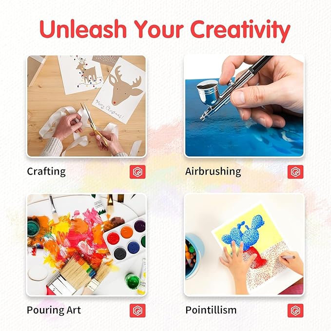 FIXSMITH Canvas Boards for Painting Multi Pack- 5x7,8x10,9x12,11x14 (8 of Each),Set of 32, 100% Cotton Primed Canvas Panels for Acrylic, Oil, Art Supplies for Kids, Adults, Beginners