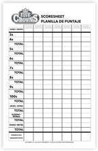 Five Crowns Scorepad – 130 Page Replacement Score Sheet, Card Game Score Card, Tracks 7 Players at Once, Gift for Kids, Birthday Gifts