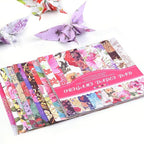 Origami Paper Kit 100 Sheets 70GSM 6 Inch Square Double Sided Color 100 Vivid Solid Colors for Hand Crafts Origami Paper Arts Creativity. Season