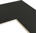 Craig Frames B572 Pre-Cut Mat Board for 8x8 Print, 12x12, Pebble Black