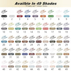 Smudge Proof Eyeliner, Waterproof Retractable Eye liner with Brush, Matte and Shimmer Eyeliner Pencil, Creamy Texture, Long lasting & Smooth(45 Champagne Shimmer)