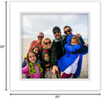 20x20 Mat for 12x12 Photo - Precut White on White Double Mat Picture Matboard for Frames Measuring 20 x 20 Inches - Bevel Cut Matte to Display Art Measuring 12 x 12 Inches - Acid Free ONE MAT