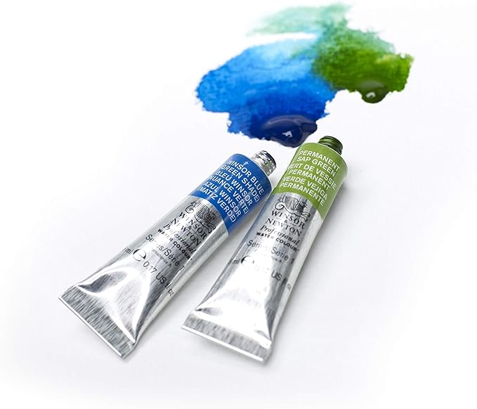 Winsor & Newton Professional Watercolor, 14ml (0.47-oz) Tube, Cadmium Scarlet