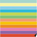 Faccito 12 Pieces Large Magnetic Sentence Strips 3 x 36 inch Dry Erase Sentence Strips Jumbo Multicolor Magnetic Handwriting Paper with Lines for Teacher Whiteboard Classroom School Supplies