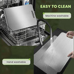 2 Pack Titanium Cutting Board, 2025 New Upgrade 100% Pure Titanium Cutting Boards for Kitchen, Hygiene & Durability Non Stick Chopping Board, Double sided Cutting Mat, Easy to Clean （M & L）