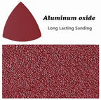 160pcs Detail Sander Sandpaper for Mouse Sander, 60 120 180 240 Grit Sanding Sheets, Sander Pads for Detail Sander, Finger Sander -FSM16