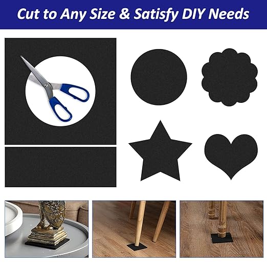 Foam Padding Sheets with Adhesive Backing - 3/4" Thick Self Stick Neoprene Insulation Foam,4PCS 3/4 Inch Thick X 4 Inch Long X 4 Inch Wide