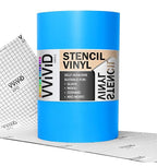 VViViD Blue Stencil Vinyl Masking Film with Anti-Bleed Technology (12in x 30ft)
