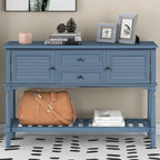 DWIL Matte Finish Furniture Paint - 32 Oz Wood Paint for Cabinets, Doors, Tables, and Dressers Refinishing - Water-Based, Non-Toxic & Odorless, Easy to Apply(Blue Grey)-With Tools