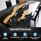 LET'S RESIN EPOXY RESIN Black Resin Epoxy,44OZ Bubble Free & High-Gloss Epoxy Kit,Self Leveling epoxy and Hardener for Art Crafts,Jewelry Making,Resin Molds