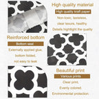 KEYYOOMY 100 Pcs Black Candy Buffet Bags - Small Polka Dot Paper Treat Bags for Wedding & Birthday Party (5 x 7 inch)