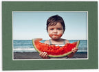 5x7 Mat for 8.5x11 Frame - Precut Mat Board Acid-Free Show Kit with Backing Board, and Clear Bags Hunter Green 5x7 Photo Matte Made to Fit a 8.5x11 Picture Frame Matboard for Framing, Pack of 1 Mat
