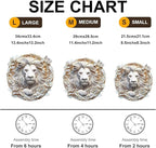 Wooden Puzzles Adults, 3D Paper Lion Wooden Puzzles 200 Pieces, Unique Animal Shaped Wood Challenging Jigsaw Puzzles Gifts for Adults, 11.4x11.2in