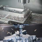 6061 T651 Aluminum Sheet Metal 6 x 12 x 0.40 Inch Flat Plain Aluminum Plate Covered with Protective Film, Heat Treatable Rectangle 10MM Thick Aluminum Metal Plate for Industrial, Crafting