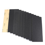 30Pcs 9 x 3.6 Inchs 150 Grit Wet and Dry Handmade Universal Sanding Sheets, Suitable for Woodworking Furniture/Automobiles/Metal/Lacquer Polishing Sandpaper