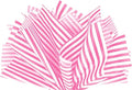 Flexicore Packaging Hot Pink Pin Stripe Print Gift Wrap Tissue Paper Size: 15 Inch X 20 Inch | Count: 10 Sheets | Color: Hot Pink Pin Stripe