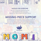 MOMIBOOK Puzzles for Adults 1000 Pieces Jigsaw Puzzles of Fireworks are Gorgeous, Luminous Painting Image Difficult Challenging Hard Impossible Puzzle Unique Funny Party Christmas Birthday Gifts
