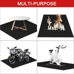 Golener Oil Spill Mat - Garage Floor Mat, Absorbent Oil Pad, Premium Maintenance Mat, Waterproof, Contain Liquid, Protect Garage Surface from Spill & Stain, Reusable, Washable, Durable, Black, 59”x72”