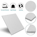 6061 Aluminum Sheet Plate, 10" x 14" x 1/4" Thickness Heavy Duty Aluminum Sheets Plates with Protective Film, Rectangle Aluminum Plate Solid Metal Sheet Plate for DIY Projects Base Plate
