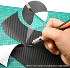 EHDIS Precision Hobby Knife Set Utility Craft Knife Kit with 10PCS Blades for Art, Working-Stencil, Scoring, Scrapbooking, Architecture Modeling, Crafting-Orange