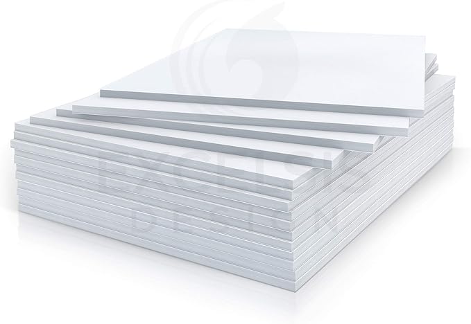 White Foam Board 22 x 28 x 1/8" (3mm) Inch, 15 Pack Acid-Free Foam Core Poster Board Sheets for Art, Crafts, Presentation, Vision Board, Signboard, and Party Decorations
