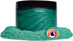 Eye Candy Pigments Premium Green Mica Powder - Wasabi Green (50gr) - for Epoxy, Resin, Soap, Paint, Woodworking, Acrylic Pouring, Bath Bombs, Fishing Lures - DIY Arts and Crafts Additive