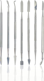 CYNAMED Stainless Steel Spatula Wax & Clay Sculpting Tool Carver Set (7PK)