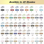 Smudge Proof Eyeliner, Waterproof Retractable Eye liner with Brush, Matte and Shimmer Eyeliner Pencil, Creamy Texture, Long lasting & Smooth(09 Bright Blue Matte)