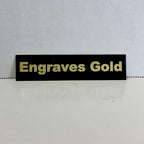Blank Metal Plates for Laser Engraving - 4 Pack | Aluminum Sheets 0.020" Thick | CO2, Diode, Fiber Laser Compatible | Multiple Sizes & Colors (Black (engraves gold), 6.25x8.25 inch)