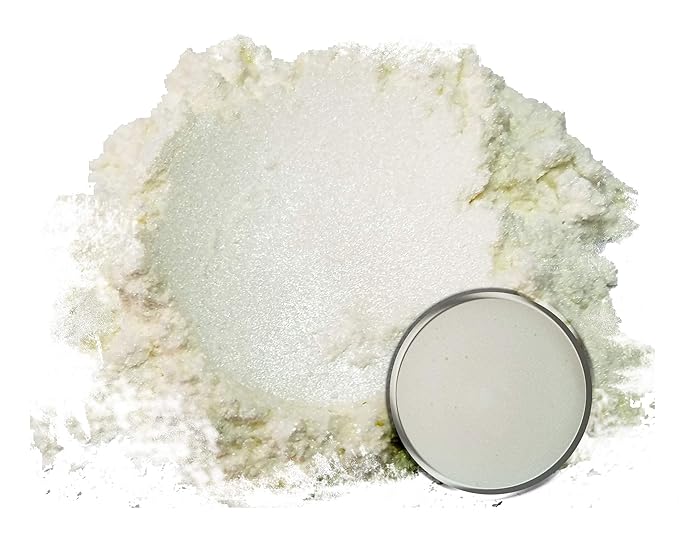 Eye Candy Pigments Premium Ghost Mica Powder - Ghost Green (50gr) - for Epoxy, Resin, Soap, Paint, Woodworking, Acrylic Pouring, Bath Bombs, Fishing Lures - DIY Arts and Crafts Additive
