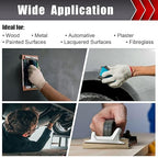 24 Pcs Sandpaper, Wet & Dry Sandpaper Assortment 60/120/320/600/800/1000/1500/2500 Grit Sand Paper for Wood Metal Automotive Drywall Plastic 9 × 11 inch Sandpaper Sheets