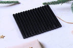 Yoption 15 Pieces Black Glue Gun Sealing Wax Sticks for Wax Seal Stamp, Great for Wedding Invitations, Cards, Envelopes