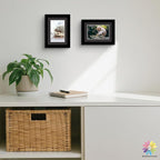 Mat Board Center, Pack of 25, 5x7 for 4x6 Black Mats - Acid Free, 4-ply Thickness, White Core - for Pictures, Photos, Framing