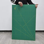 ArtAt Self Healing Cutting Mat: 24 x 36 inch Green Large 5-Ply Double-Sided Durable Non-Slip PVC Cutting Mat for Sewing Quilting Scrapbooking Art & Crafts projects…