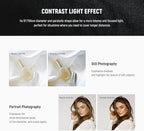 NEEWER 51"/130cm Parabolic Reflective Umbrella Photography with White Inner, Soft Lighting with Diffuser Cover, Bag, Quick Fold for Camera Photo Studio Video Light Shooting Monolight Flash, NS2U