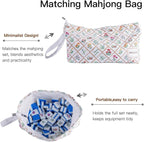 American Mahjong Tile Set (Blue)