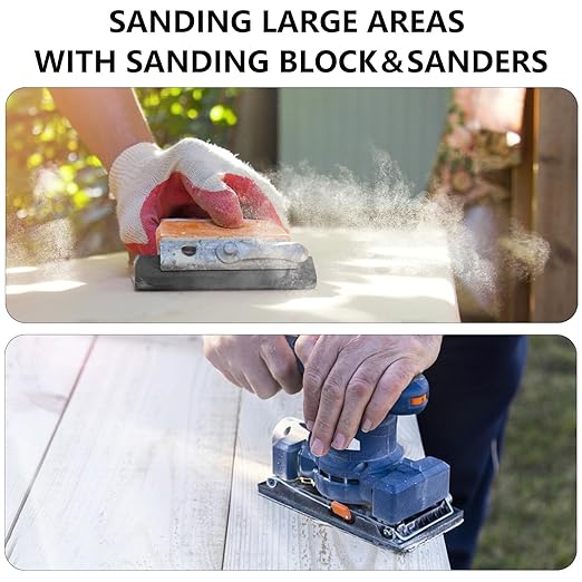 2500 Grit Sandpaper, 9 x 11 Inch Wet Dry Sand Paper Hand Abrasive Sanding Sheets for Wood Metal Automotive Sanding and Polishing, Extra Fine - 5 Sheets