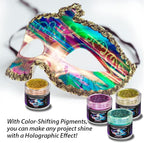 BALTIC DAY - Chameleon Mica Powder, 20 x 5g Jars of Color Shift Mica Powder Set - Epoxy Resin Color Pigment - Chameleon Powder - Holographic Mica Powder for Resin