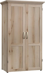 Sauder Miscellaneous Storage Craft & Sewing Armoire, Pacific Maple finish