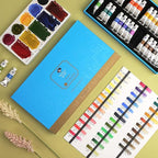 Paul Rubens Watercolor Paint, 36 Vibrant Colors Rich Pigments for Watercolor Painters, Students, Beginners, Hobbyist, Ideal for Many Watercolor Applications (5ml Each Tube)