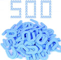 Horseshoe Shim Tile Spacers 1/16 Inch Tile Spacers U Shape Plastic Shims for Tile Leveler Spacers (1/16 Blue 500 pieces)