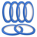 MECCANIXITY Masking Tape 0.2 Inch x 21 Yard Painter's Tape Blue Paint Tapes for DIY Crafts Arts Drawing Decoration Labeling Car Painting Artist Teachers, Pack of 6